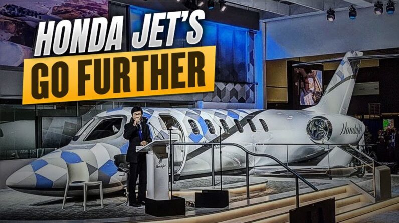 NEW HONDA Private JET Can Fly Across The US!